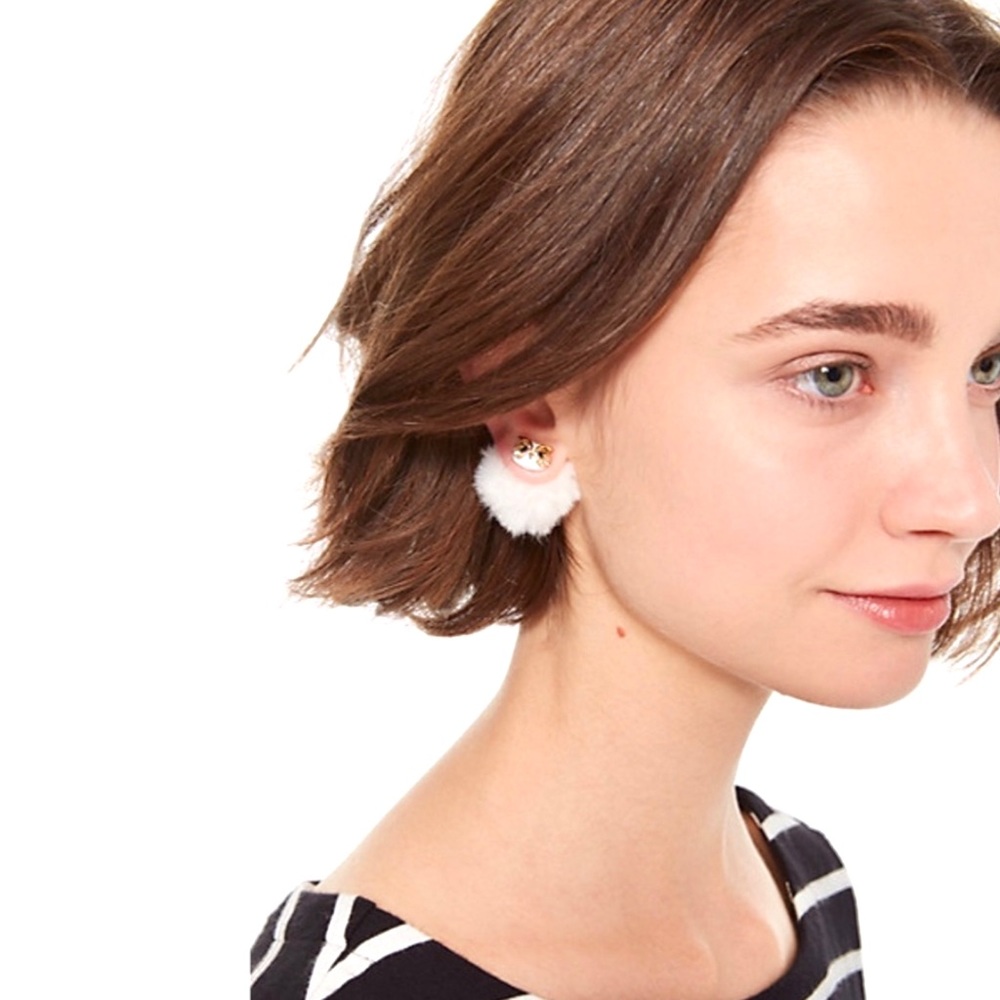 KATE SPADE • Star Bright Reversible Owl Earrings - Picture 2 of 6